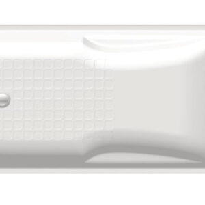 Baignoire à encastrer rectangulaire kheops3 170x80cm en acrylique, blanc réf. disponible abidjan cote d'ivoire.