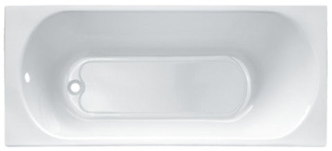 Baignoire rectangulaire bastia, 170x70 cm, acrylique blanc réf. disponible abidjan cote d'ivoire.