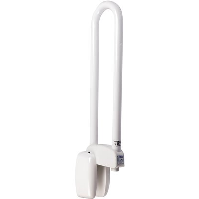Barre d'appui relevable l60cm époxy blanc blocage horizontal et vertical 048860. disponible abidjan cote d'ivoire.