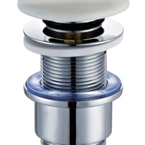 Bonde laiton altech clic clac champignon blanc sans trop plein 33x42, réf. disponible abidjan cote d'ivoire.