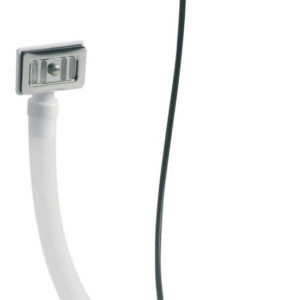 Bonde plastique evier avec trop plein commande à cable 1 cuve diamètre 90 à panier, altech, réf : 43550000034. disponible abidjan cote d'ivoire.