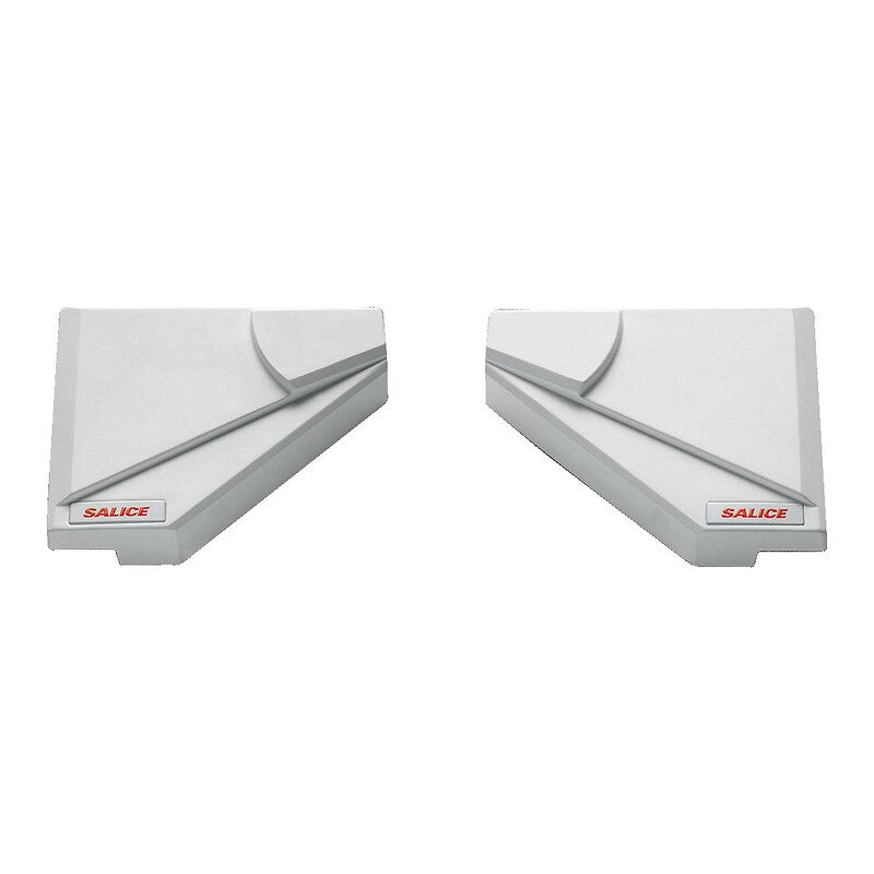 Cache pour ferrure evolift - modèle droit - finition blanc. disponible abidjan cote d'ivoire.