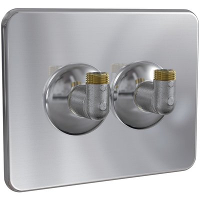 Cache robifix entraxe 50mm avec coudes réf 009115. disponible abidjan cote d'ivoire.