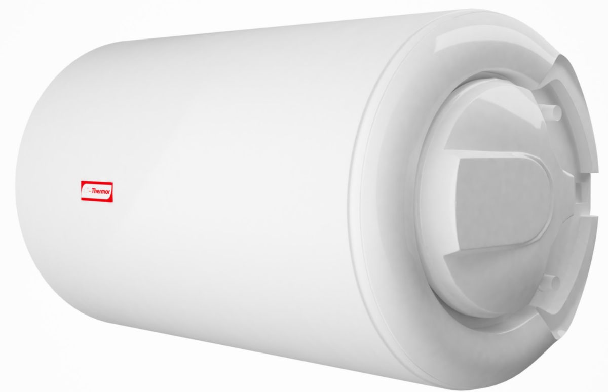 Chauffe eau électrique thermor 150l mural mono horizontal à résistance blindée raccordement coté, réf. disponible abidjan cote d'ivoire.