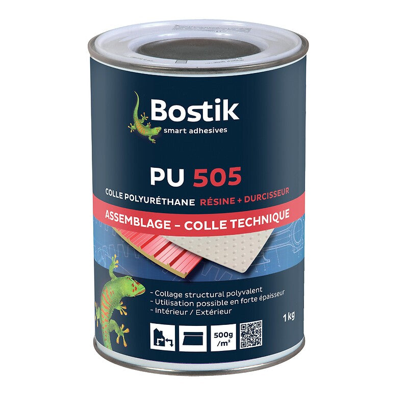 Colle bostik pu 505 1kg. disponible abidjan cote d'ivoire.