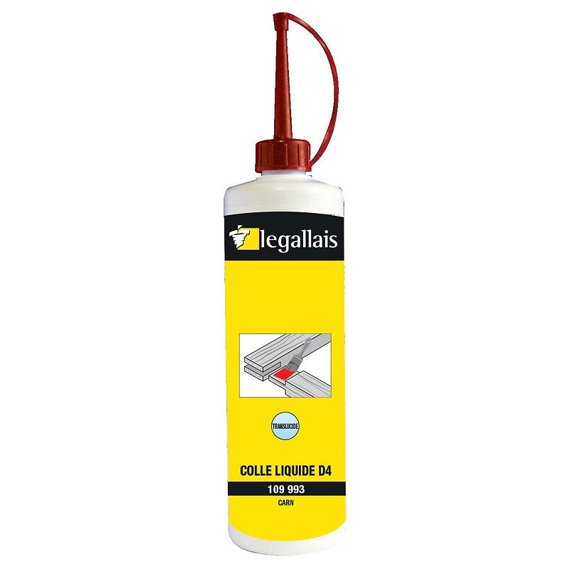 Colle polyuréthane liquide monocomposant d4 carn polymérisation rapide biberon de 750g. disponible abidjan cote d'ivoire.