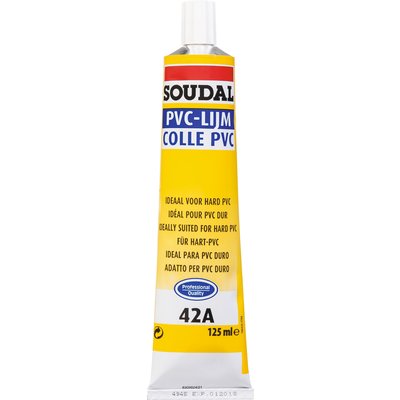 Colle pvc soudal boite 1l. disponible abidjan cote d'ivoire.