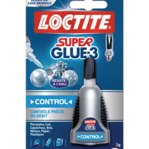 Colle superglue control liquide tube de 3 grammes réf. disponible abidjan cote d'ivoire.