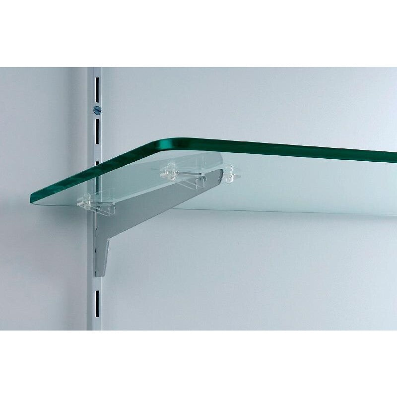Console droite st aluminium pas de 37 mm finition argent longueur 350 mm. disponible abidjan cote d'ivoire.
