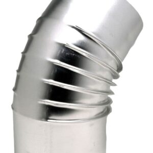 Coude 45° aluminium diamètre : 111 réf. disponible abidjan cote d'ivoire.