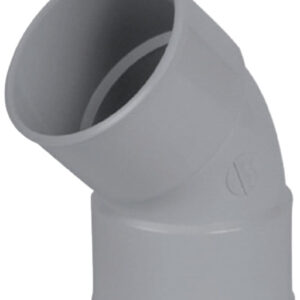 Coude 45° mf - uch4 - pvc gris - ø 40 mm. disponible abidjan cote d'ivoire.