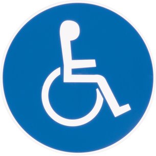 Disque 300mm parking handicape. disponible abidjan cote d'ivoire.