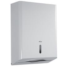 Distributeur essuie-mains plies acier pellet époxy blanc réf. disponible abidjan cote d'ivoire.