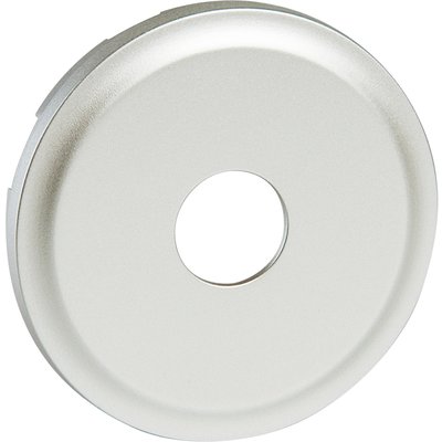 Enjoliveur céliane - prise tv simple mâle / type ''f'' à visser - titane - ref. disponible abidjan cote d'ivoire.