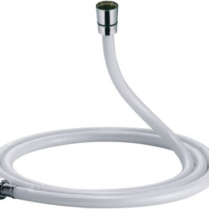 Flexible de douche alterna primeo 1,50 mètres pvc blanc, réf. disponible abidjan cote d'ivoire.