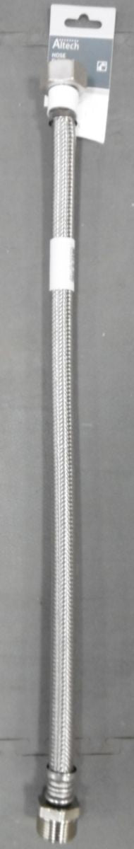 Flexible sanitaire mâle-femelle 15x21 dn8 longueur 500mm, altech, réf : 207238. disponible abidjan cote d'ivoire.