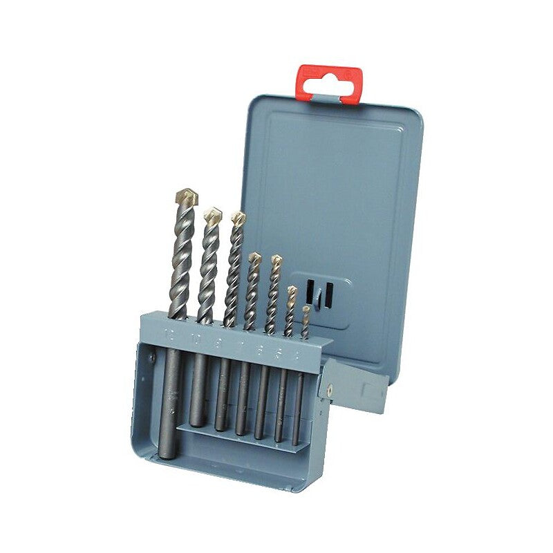 Forets à béton queue cylindrique 208 d, coffret de 7. disponible abidjan cote d'ivoire.