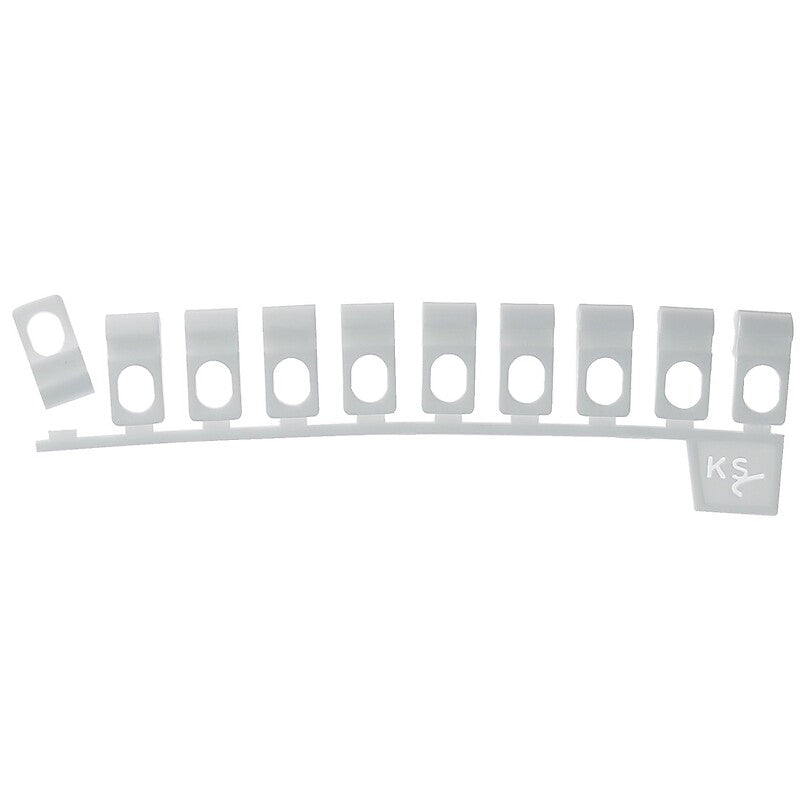 Glisseur asymétrique pour tringle klick system. disponible abidjan cote d'ivoire.