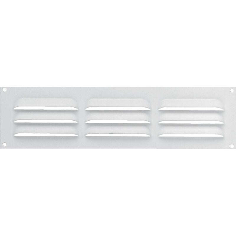 Grille de ventilation à persiennes - aluminium blanc 300 x 300 mm. disponible abidjan cote d'ivoire.