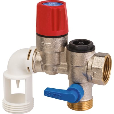 Groupe de sécurité chauffe-eau 20x27 inox coudé réf 2252571. disponible abidjan cote d'ivoire.