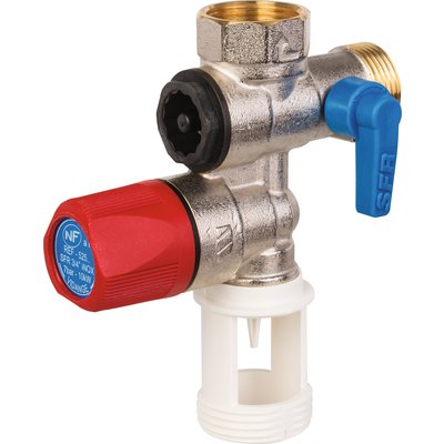 Groupe de sécurité chauffe-eau 20x27 inox réf 2252570. disponible abidjan cote d'ivoire.