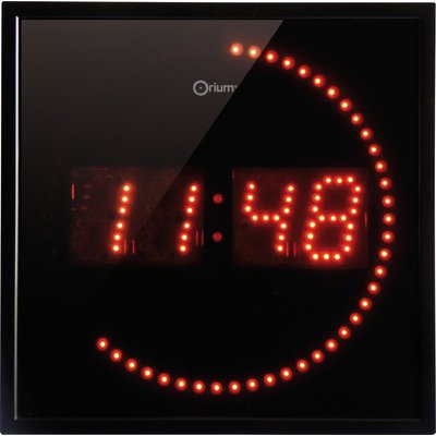 Horloge a led studio alu 2en1. disponible abidjan cote d'ivoire.