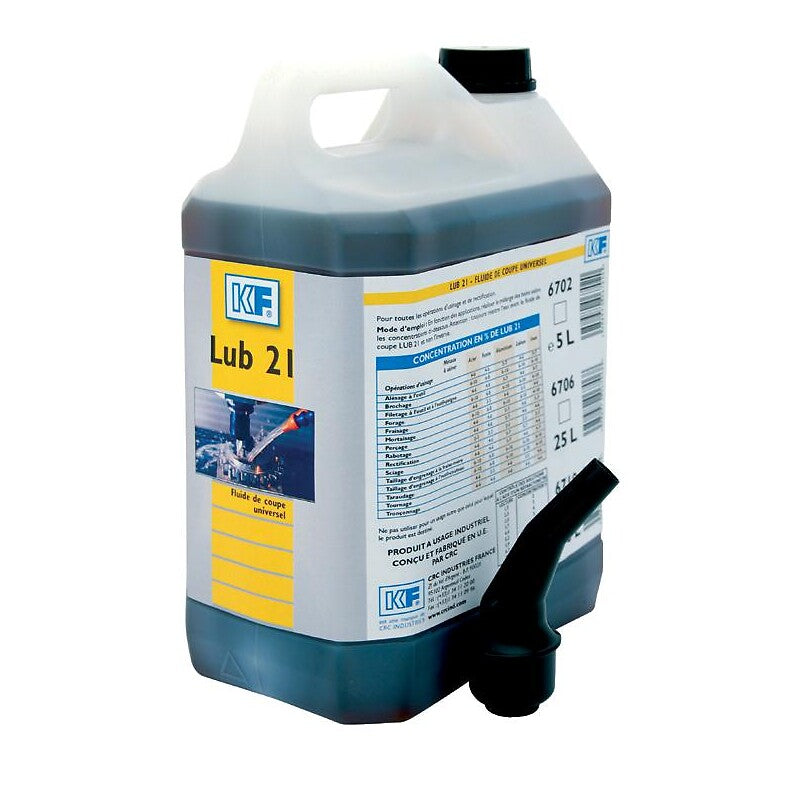 Huile de coupe lub 21 bidon de 5 litres. disponible abidjan cote d'ivoire.