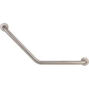 Inox care poignée de maintien coudée 135°, inox finition mate, 40 x 40 cm réf. disponible abidjan cote d'ivoire.