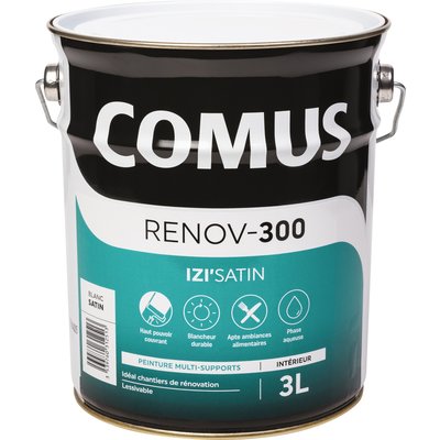 Izi satin r-300 blanc 3l. disponible abidjan cote d'ivoire.