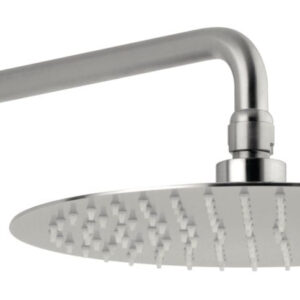 Kit alterna douche de tête diamètre 250 mm et bras de douche 350 mm finition inox brossé. disponible abidjan cote d'ivoire.