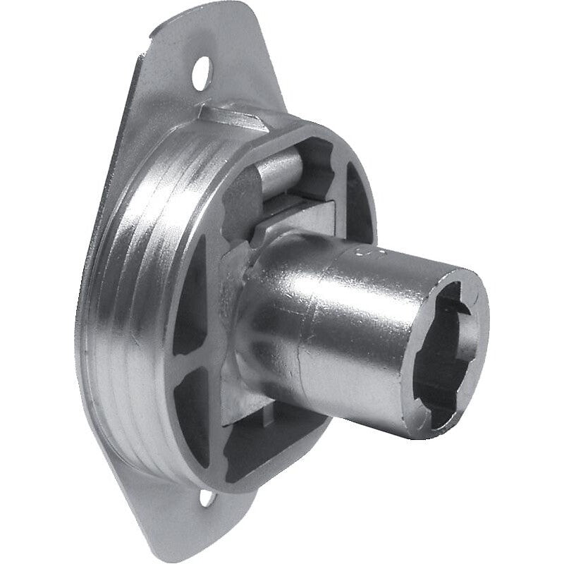 Kit de serrure de porte coulissante pour cylindre interchangeable z23 ø18 avec rosace et tringle de fermeture recoupable - pour. disponible abidjan cote d'ivoire.