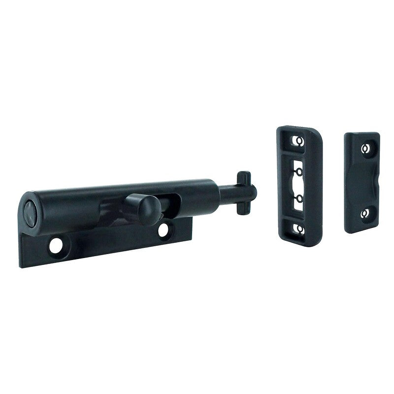 Kit verrou torpille aluminium ø10 avec gâches pour volet coulissant. disponible abidjan cote d'ivoire.