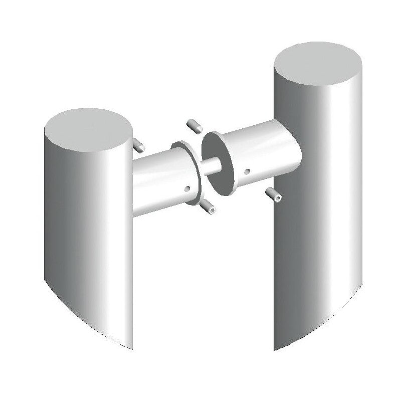 Kits de montage double, support droit pour poignées de porte battante finition laiton. disponible abidjan cote d'ivoire.