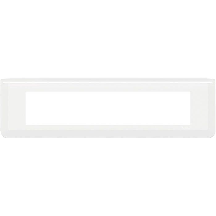 Legrand - plaque de finition horizontale mosaic pour 4 modules blanc réf. disponible abidjan cote d'ivoire.