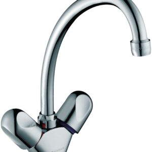 Mélangeur évier galeo cd monotrou bec tube chromé réf. disponible abidjan cote d'ivoire.