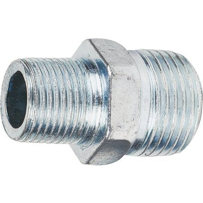 Mamelon réduit fonte malléable 245 galvanisée mâle mâle 33-26 réf. disponible abidjan cote d'ivoire.