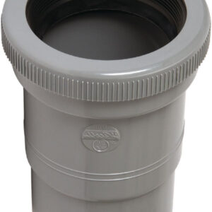 Manchon horizontal de dilatation mâle-femelle - umth - pvc gris - ø 100 mm. disponible abidjan cote d'ivoire.