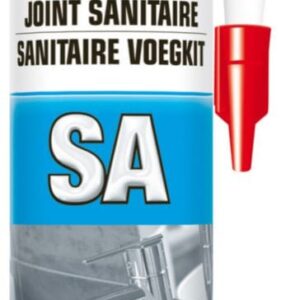 Mastic silicone blanc cartouche de 310ml spécial sanitaire réf. disponible abidjan cote d'ivoire.