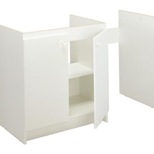 Meuble sous évier primo 2 portes 140 cm avec niche, réf. disponible abidjan cote d'ivoire.