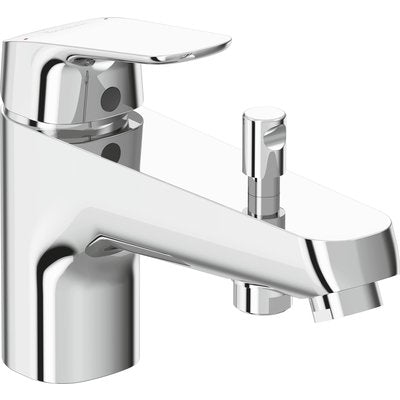 Mitigeur bain douche okyris sur table chrome réf. disponible abidjan cote d'ivoire.