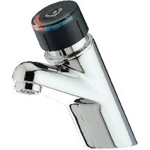 Mitigeur de lavabo presto 4000s avec robinet d'arrêt et bouton noir réf. disponible abidjan cote d'ivoire.