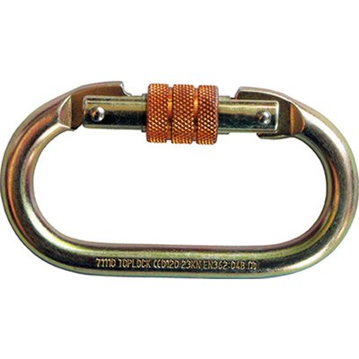 Mousqueton acier a vis. disponible abidjan cote d'ivoire.