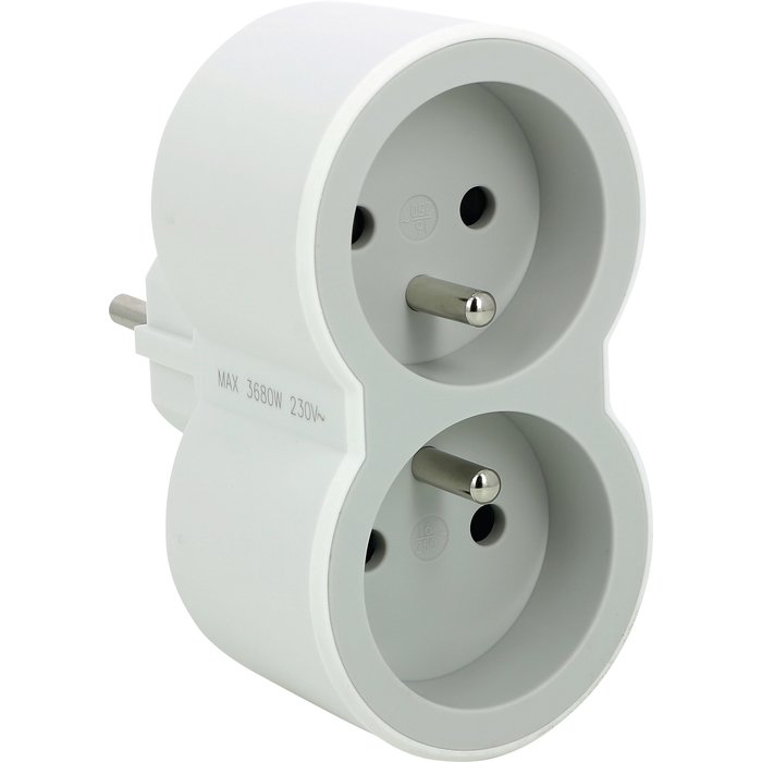 Multiprise 16a 2x2p+t 2s. disponible abidjan cote d'ivoire.