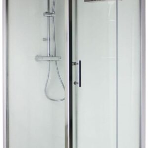 Paroi pour alterna cabine concerto 2 accès de face porte pivotante 90 x 90 cm réf. disponible abidjan cote d'ivoire.
