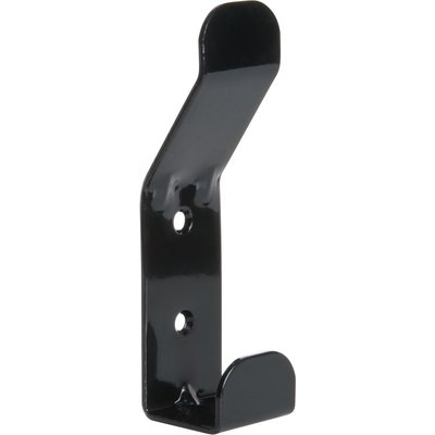 Patere 2 tetes a visser noir. disponible abidjan cote d'ivoire.