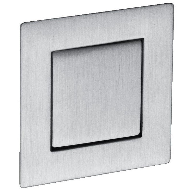 Poignée à encastrer finition nickel satiné - 40 x 40 mm - mb09129. disponible abidjan cote d'ivoire.