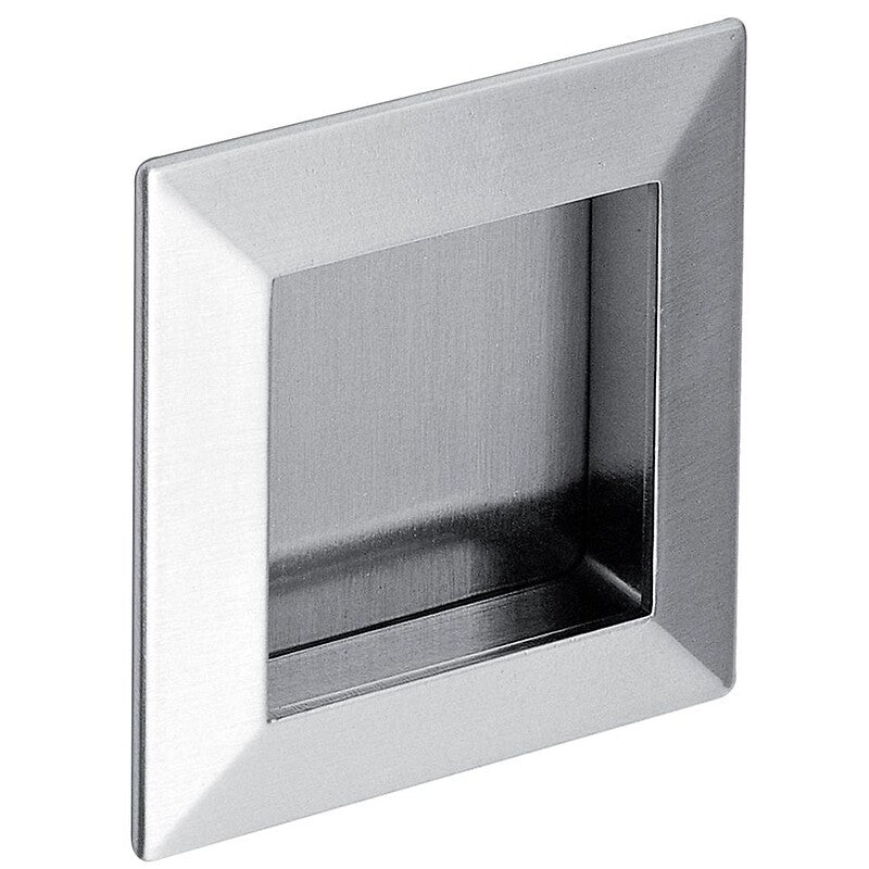 Poignée cuvette carrée 69x 69 mm finition nickelé satiné mb9078. disponible abidjan cote d'ivoire.