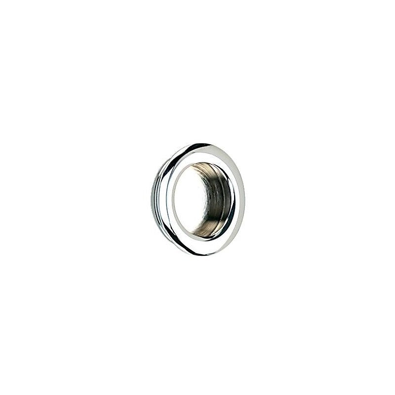 Poignée cuvette rondes ø intérieur 35 mm ø extérieur 41 mm - zinc finition chromé brillant - borgoa. disponible abidjan cote d'ivoire.