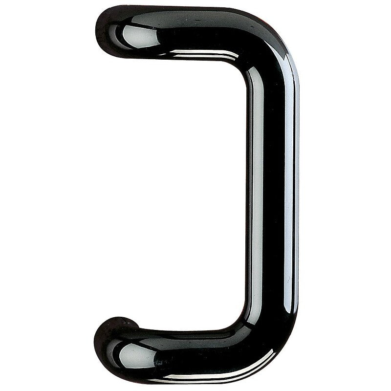 Poignée filetée percée fp - type stg 82 n pour porte battante nylon coloris noir 16 ral 9005. disponible abidjan cote d'ivoire.