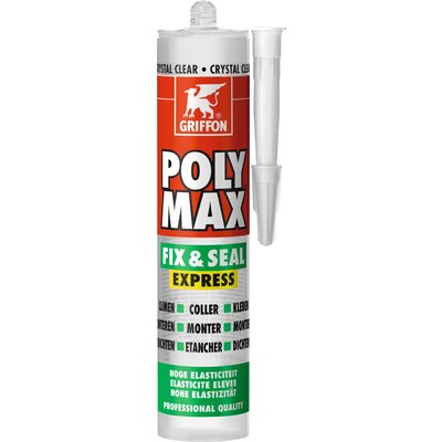 Polymax fix & seal cristal. disponible abidjan cote d'ivoire.